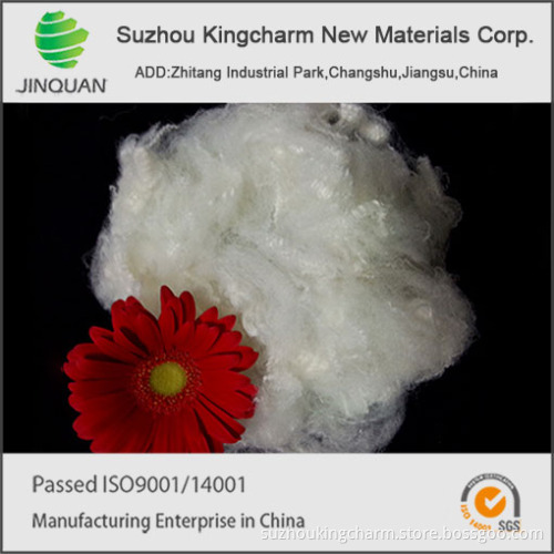 virgin grade solid polyester staple fiber
